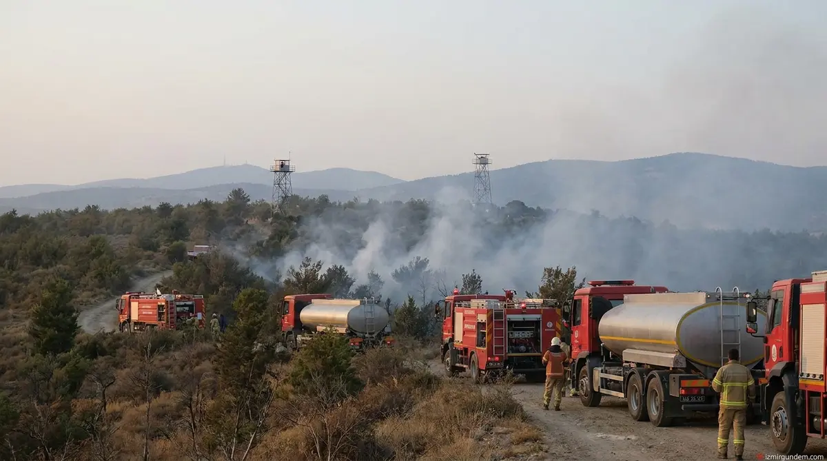 İzmir'de Orman Yangınları Yüzde 47 Azaldı: İşte Kritik Rakamlar