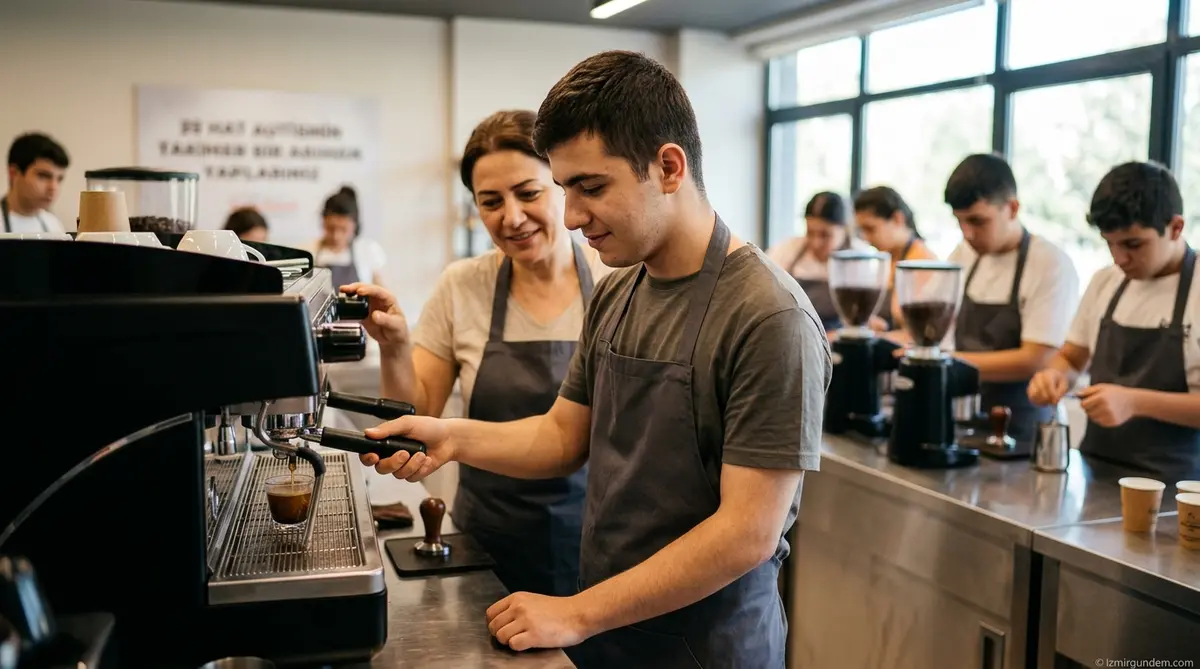 İzmir'de Otizmli Gençler Barista Oluyor: İstihdam İçin Dev Adım