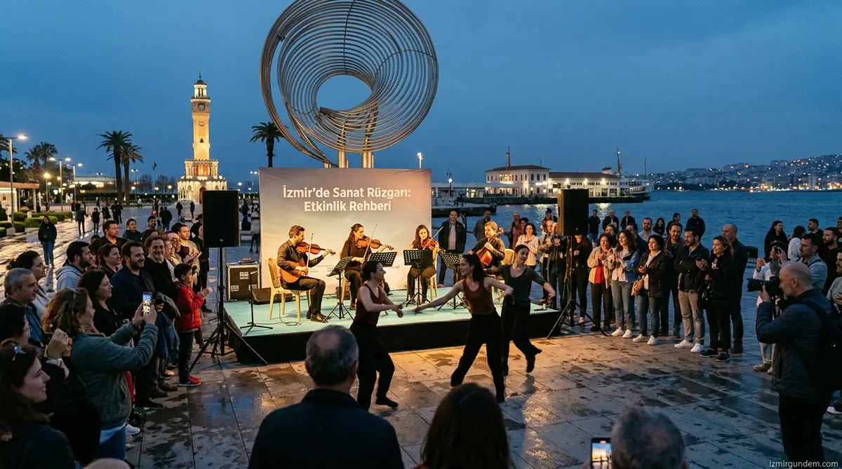 İzmir'de Sanat Rüzgarı: 30 Mart-5 Nisan Etkinlik Rehberi