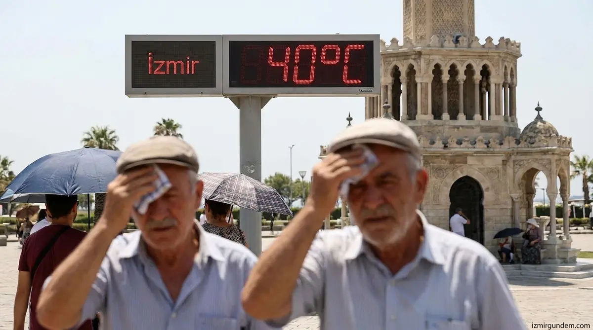 İzmir'de Termometreler 40 Dereceyi Görecek: O İlçelere Uyarı