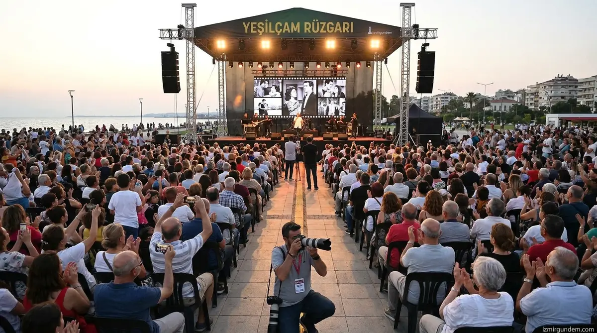 İzmir'de Yeşilçam Rüzgarı: Ücretsiz Dev Konser