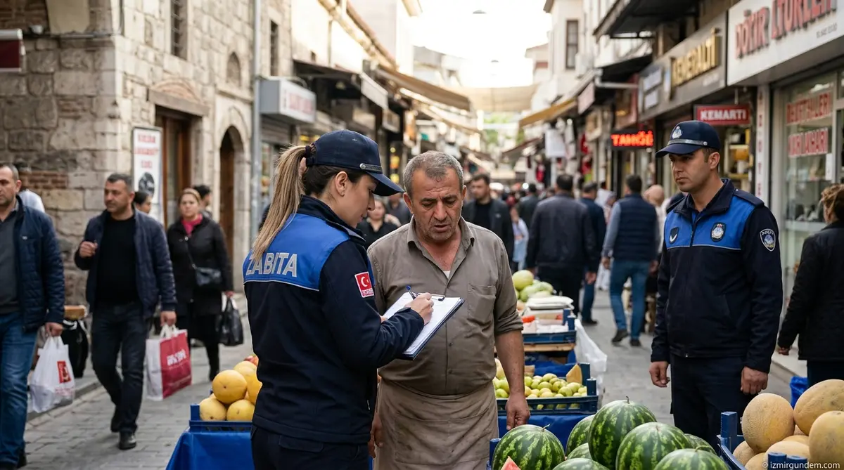 İzmir'de Zabıtadan Bayram Mesaisi: Cezalar Yağdı