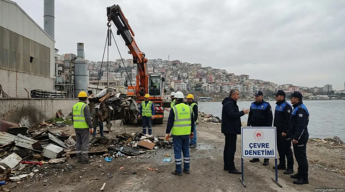 İzmir'de Çevreyi Kirletenlere 132 Milyon TL Ceza