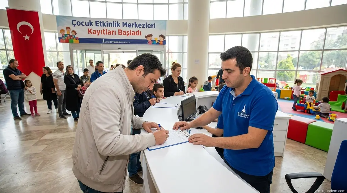 İzmir'de Çocuk Etkinlik Merkezleri Kayıtları Başladı
