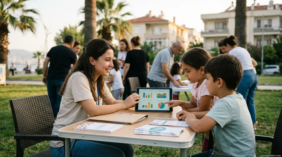 İzmir'de Çocuklar İçin Veri Temelli Dayanışma Başladı