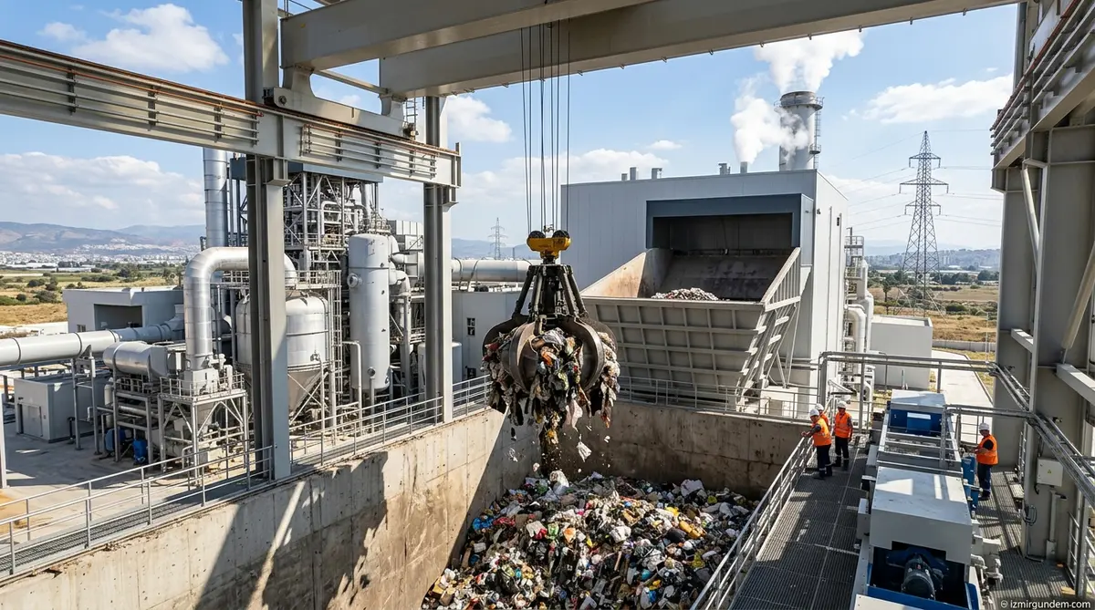 İzmir'de Çöp Devrimi: 80 Bin Hanenin Elektriği Atıktan Üretiliyor