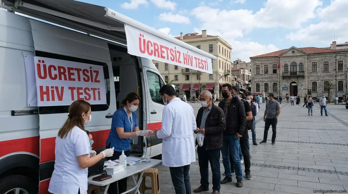 İzmir'de Ücretsiz HIV Testi Hizmeti Yaygınlaşıyor