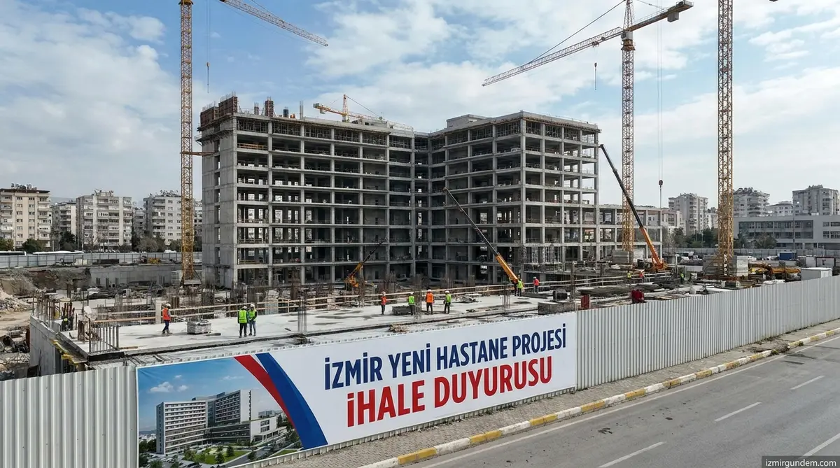 İzmir'de Üç Büyük Hastane İçin Dev İhale Süreci Başladı