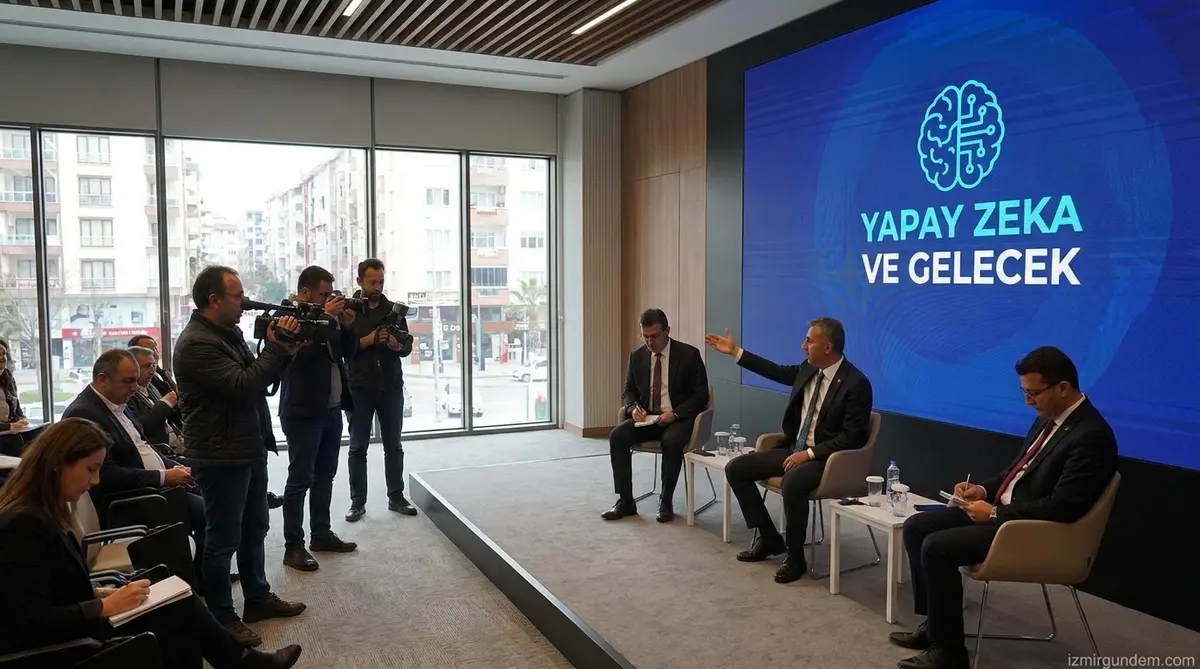 İzmirli Gazetecilerden Denizli'de Yapay Zeka Çıkartması