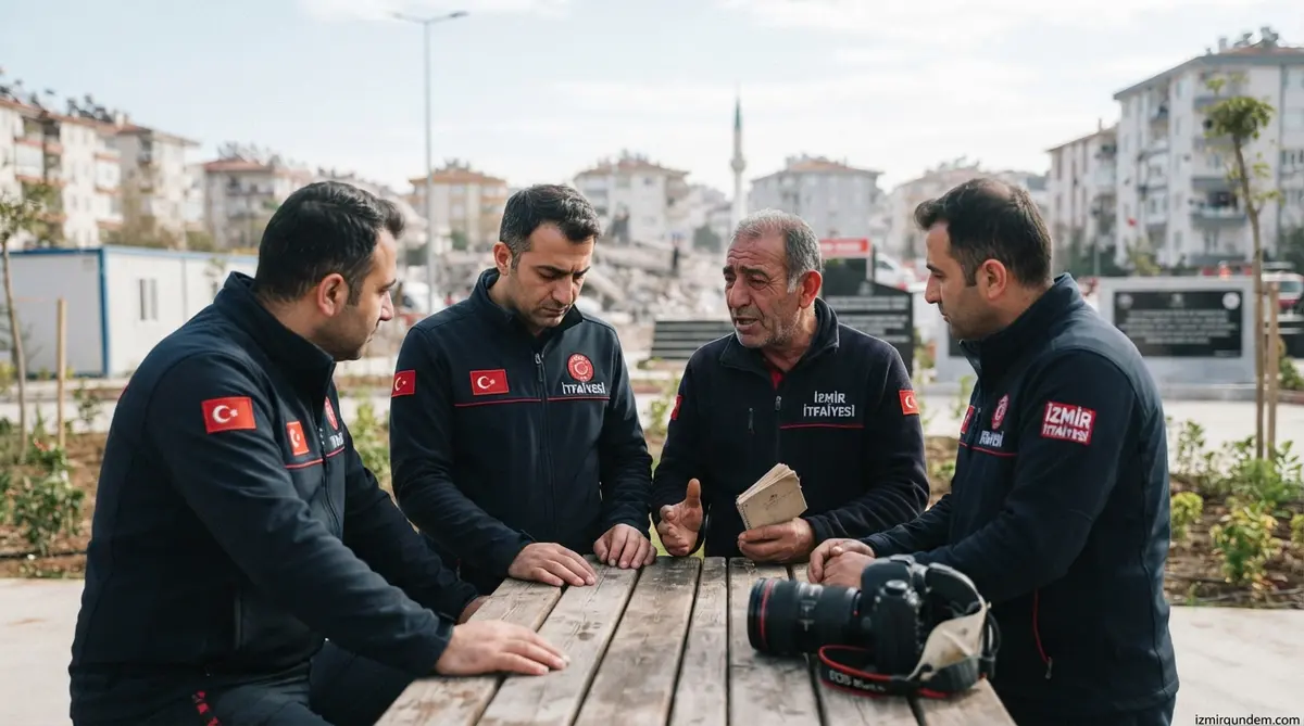 İzmirli İtfaiyeciler 30 Ekim Depreminin Enkaz Günlerini Anlattı