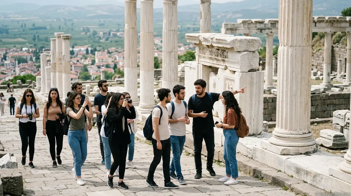İzmirli Üniversiteliler Bergama ve Birgi'yi Keşfetti