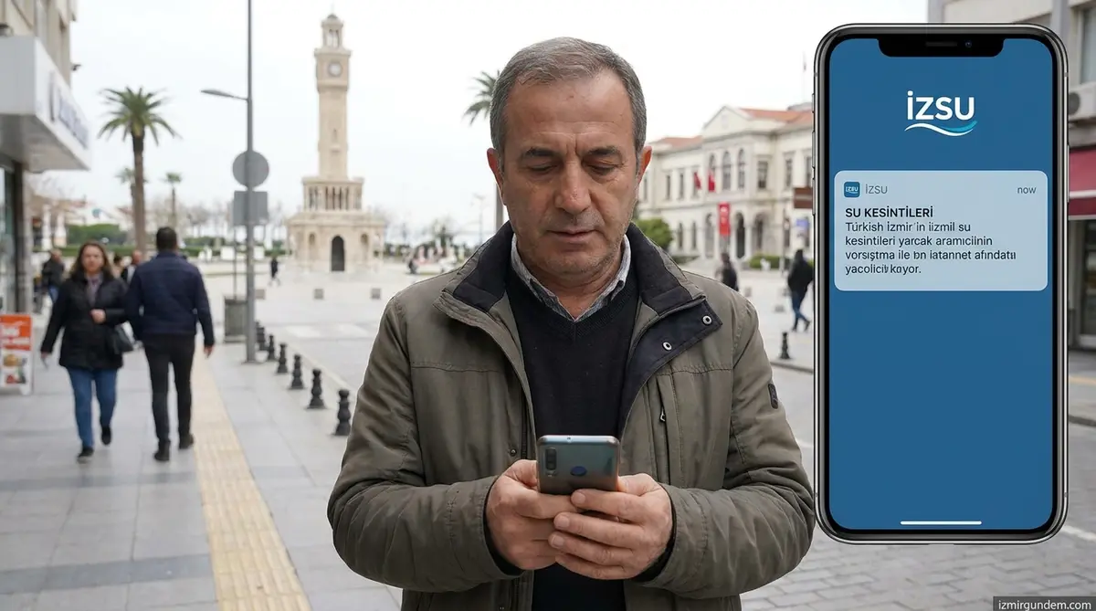 İZSU Mobil Yenilendi: Su Kesintileri Anlık Bildirimle Cepte