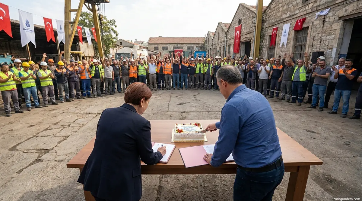 Karabağlar'da 119 İşçi İçin TİS İmzaları Atıldı
