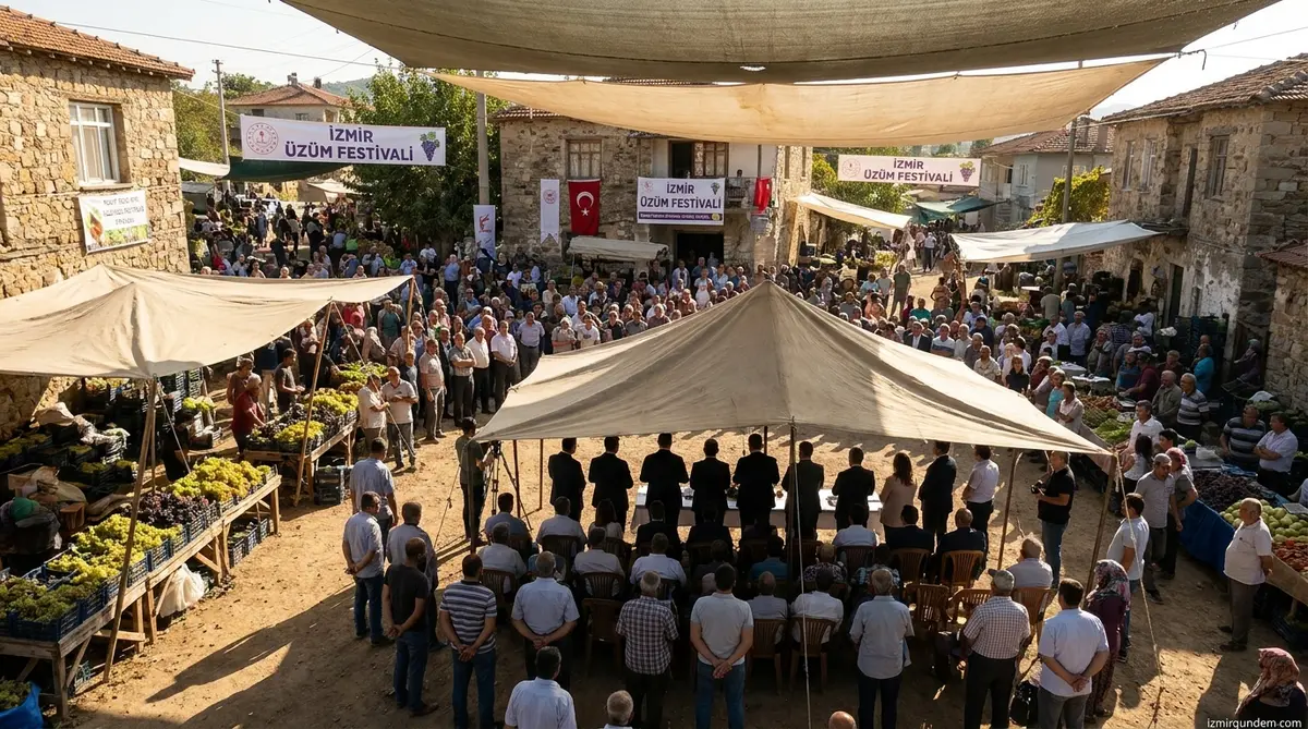 Karabağlar'da 14. Kavacık Üzüm Festivali: On Binlerce İzmirli Akın
