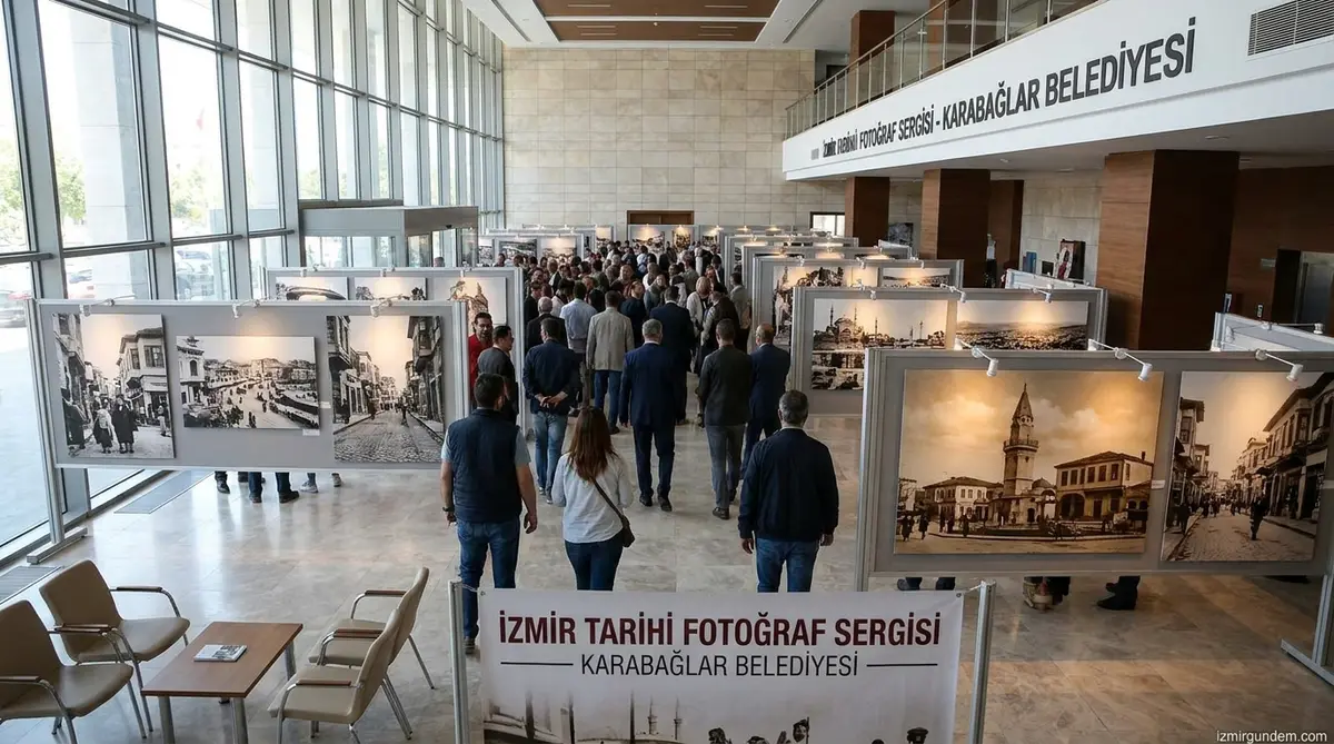 Karabağlar'da Kurtuluşun Şehri İzmir Sergisi Kapılarını Açtı