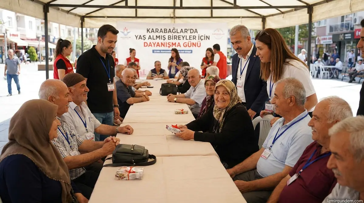 Karabağlar’da Yaş Almış Bireyler İçin Dayanışma Günü