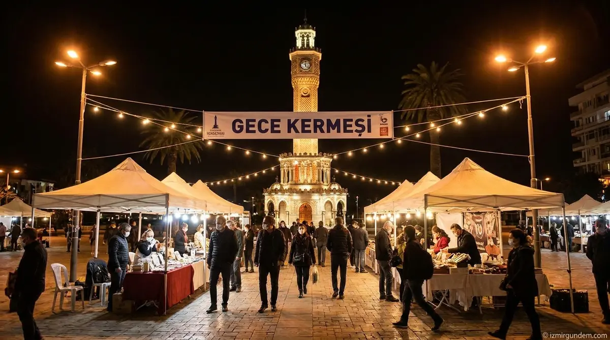 Karantina Meydanı'nda Gece Kermesi Mesaisi Başladı