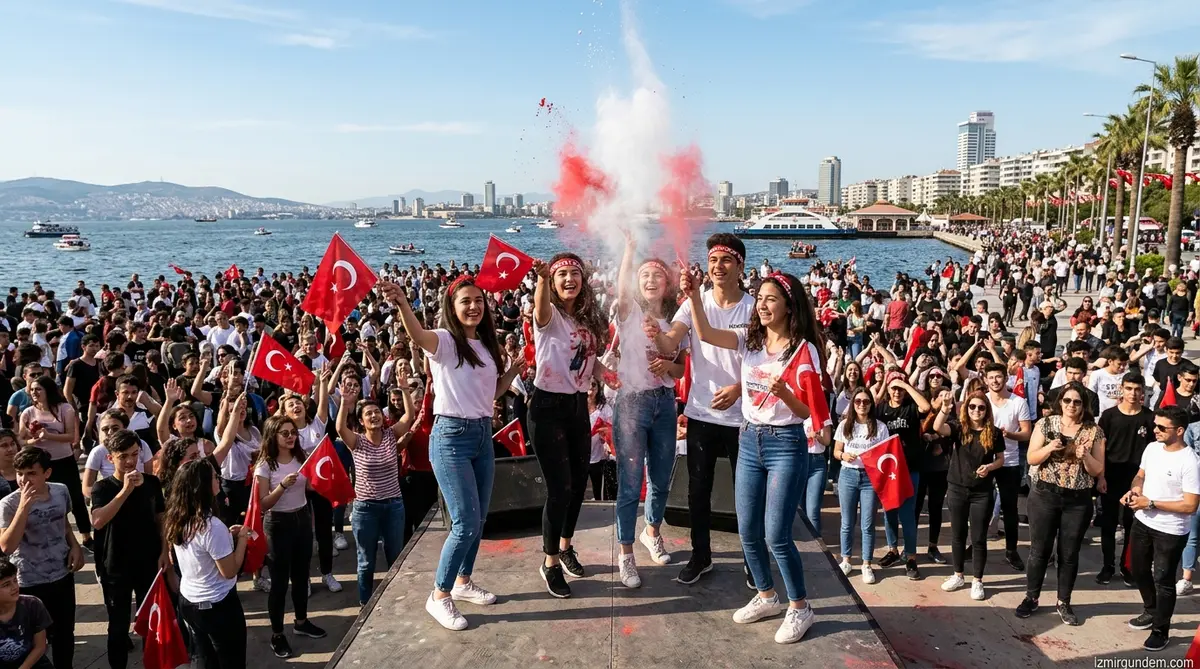 Karşıyaka 19 Mayıs Gençlik Festivali ile Renklendi