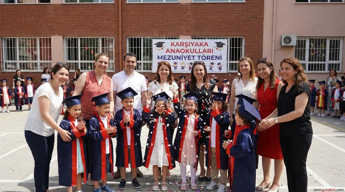 Karşıyaka Anaokullarında Mezuniyet Coşkusu Yaşandı