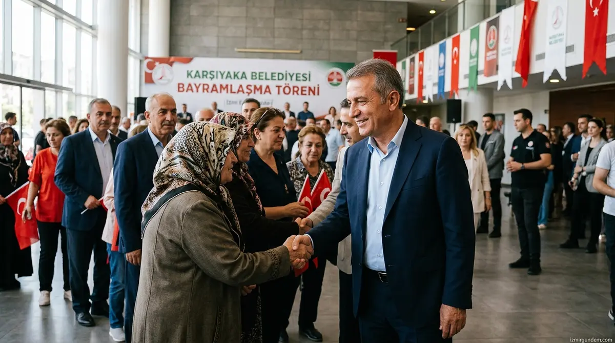 Karşıyaka Belediyesi Bayramlaşma Töreni Yapıldı
