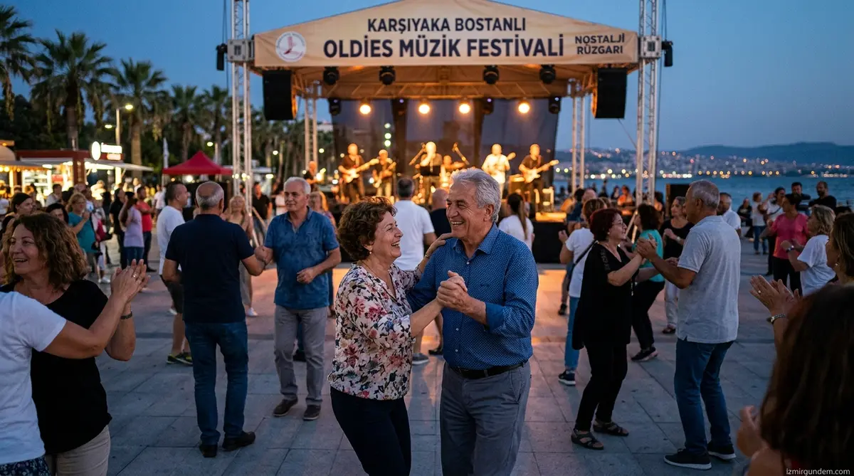 Karşıyaka Bostanlı Oldies Müzik Festivali ile Nostaljiye Doyacak