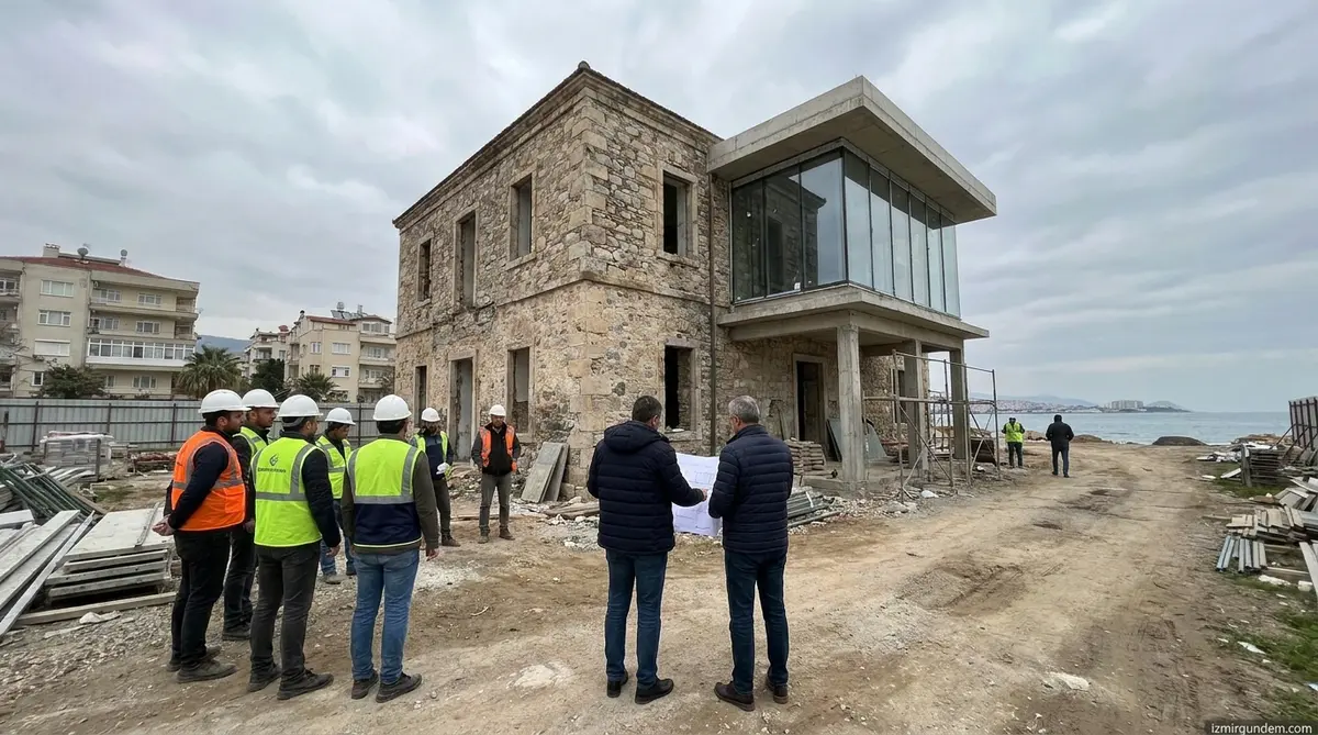 Karşıyaka Bülent Zeren Sağlık Merkezi Restorasyonu Başladı