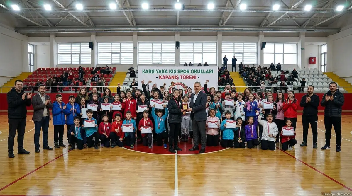 Karşıyaka Kış Spor Okulları Coşkuyla Tamamlandı
