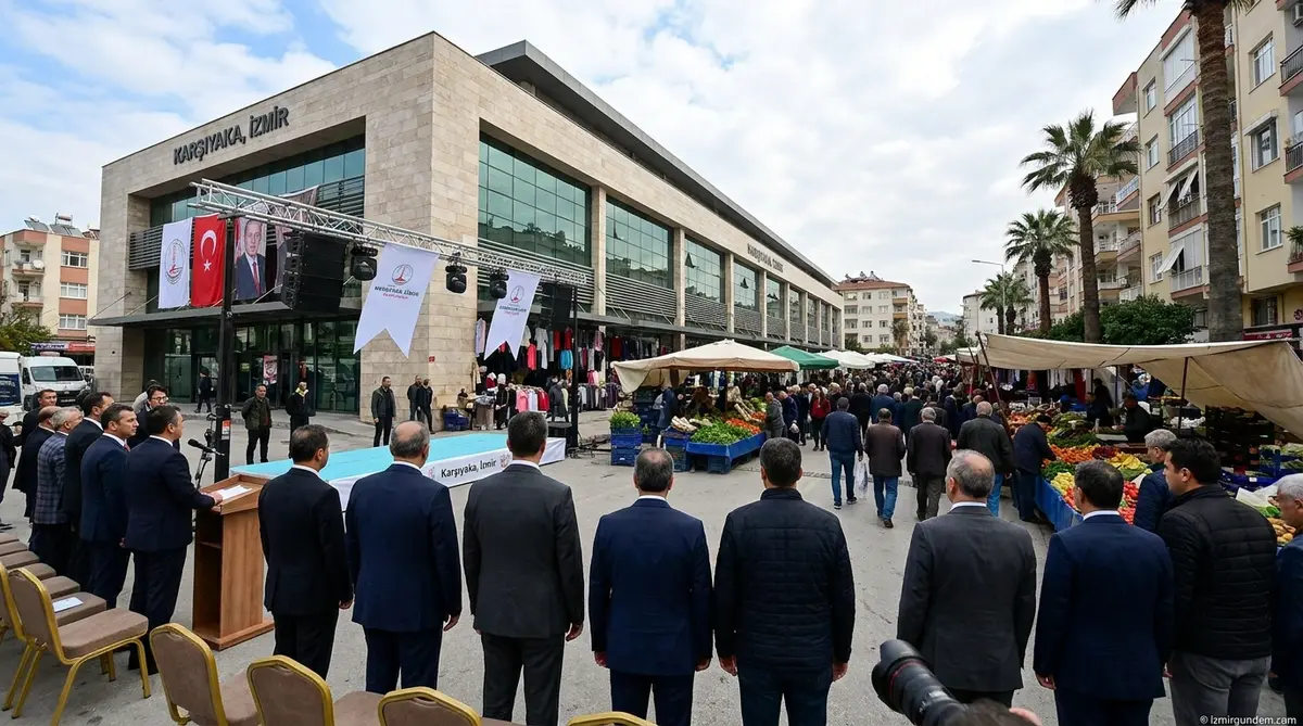 Karşıyaka Pazar Yeri'ne Reşat Leblebicioğlu İsmi...