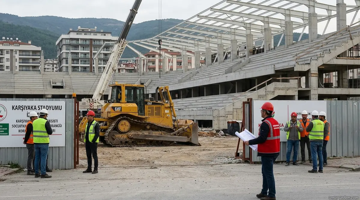 Karşıyaka Stadı'nda Kritik Eşik: Büyükşehir İhale Tarihini Açıkladı