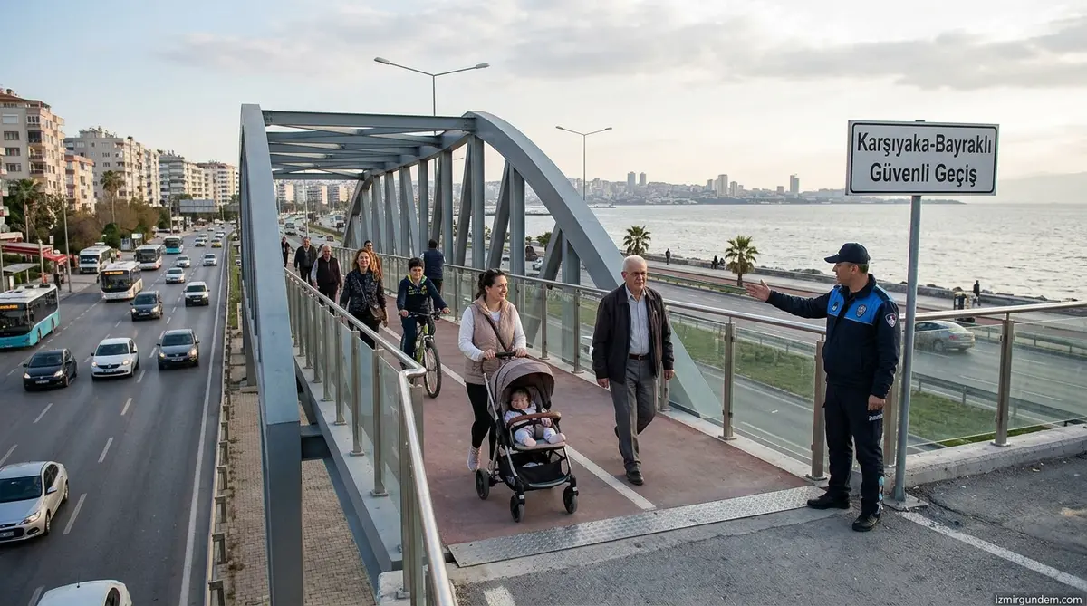 Karşıyaka ve Bayraklı Arasında Güvenli Ulaşım Başladı