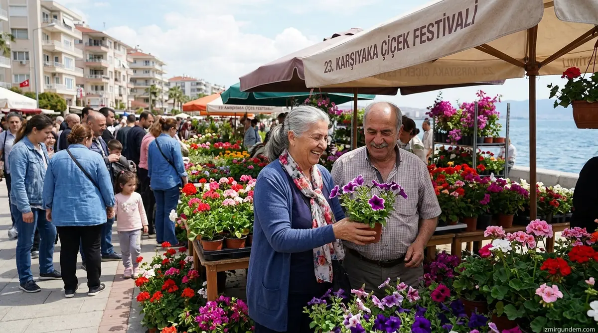 Karşıyaka Çiçek Festivali 23. Kez Kapılarını Açıyor