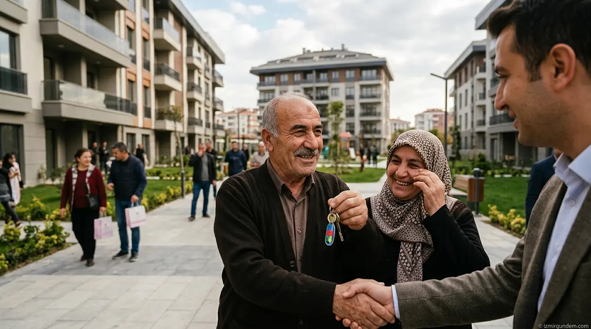 Karşıyaka Örnekköy Kentsel Dönüşümde 1603 Konut Teslim Ediliyor