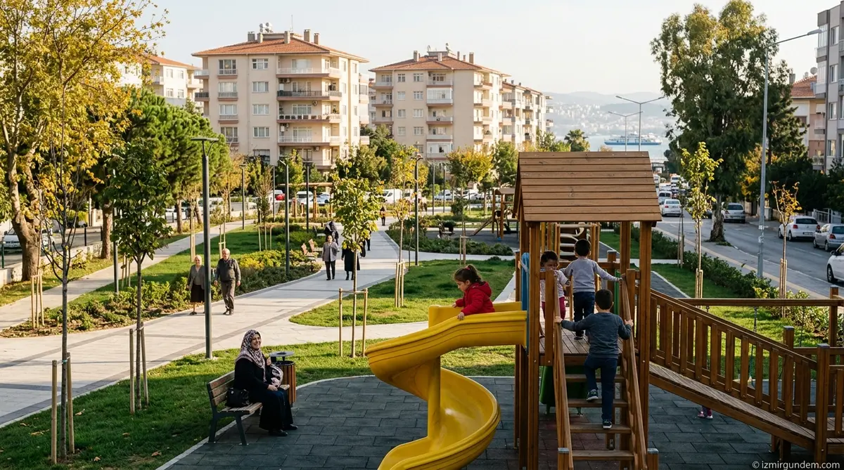 Karşıyaka'da 11 Park Yenilendi: Belediye Başkanı Yıldız Ünsal Sahada