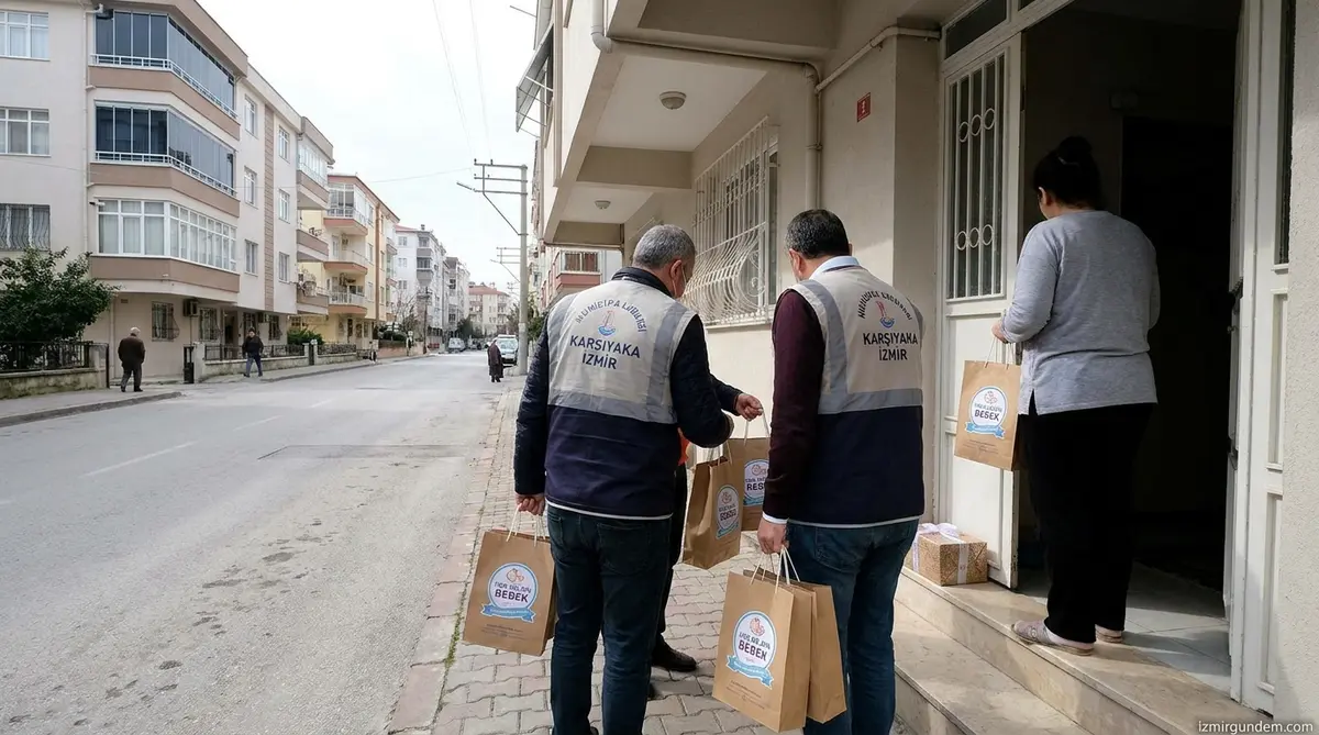 Karşıyaka'da 250 Aileye Bebek Desteği: Başvurular Başladı