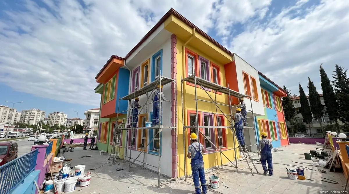 Karşıyaka'da 5 Anaokulu ve 2 Oyun Odası Yenileniyor