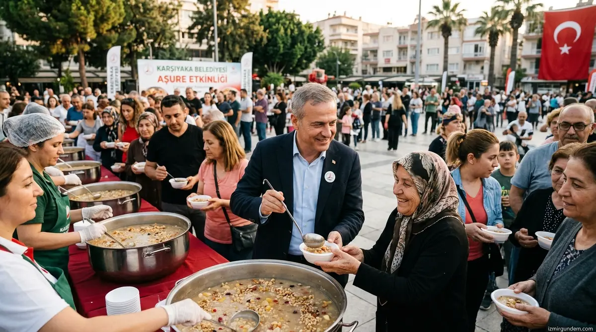 Karşıyaka'da Aşure Sofrası: Başkan Tugay'dan Birlik...