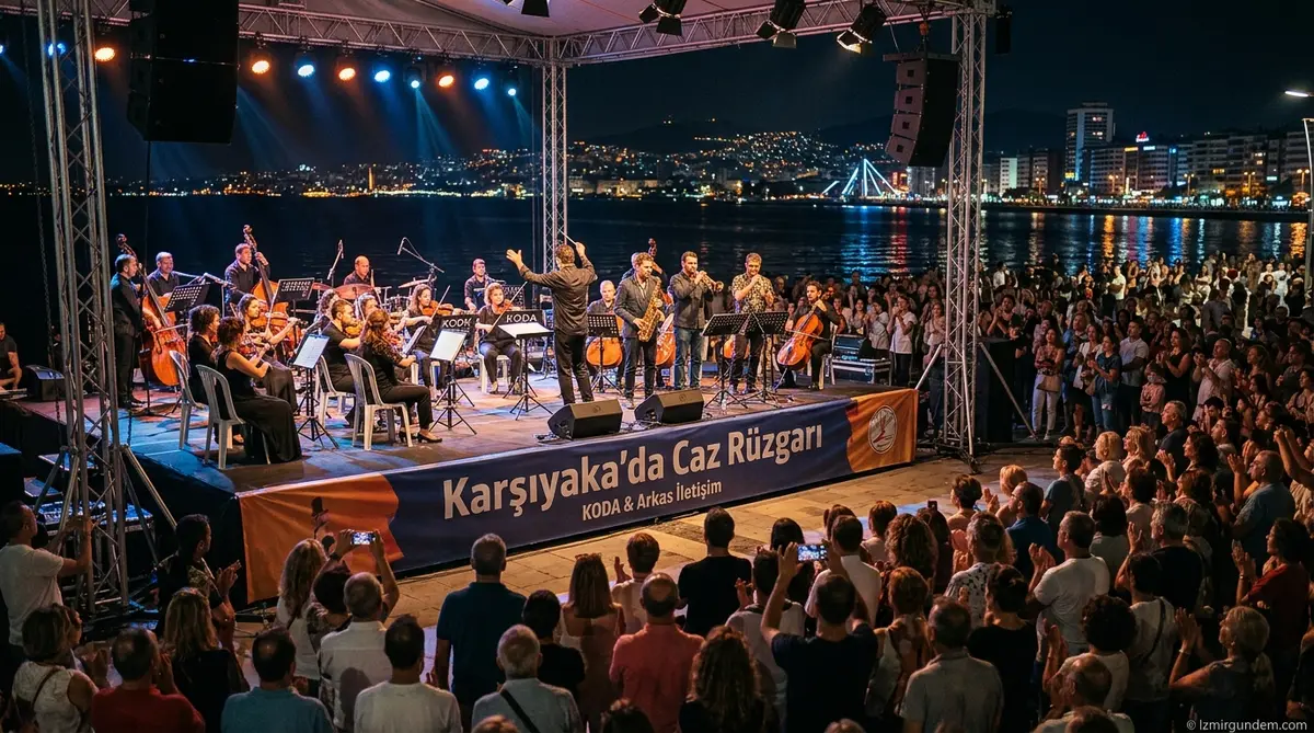 Karşıyaka'da Caz Rüzgarı: KODA ve Arkas'tan Dev Konser