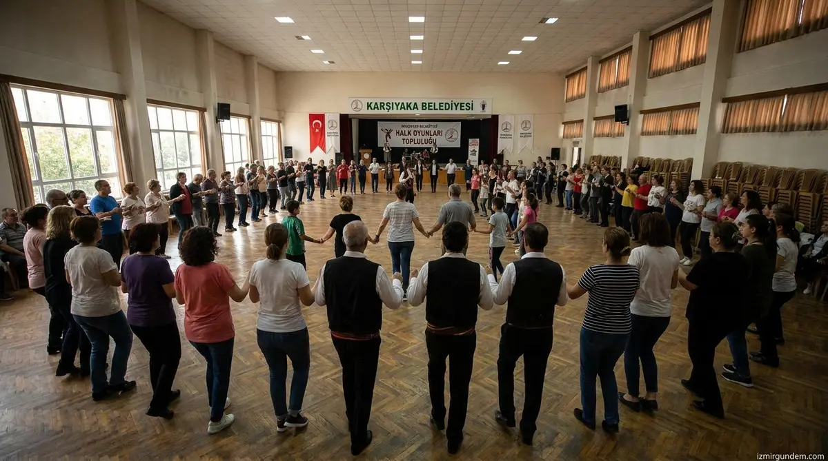 Karşıyaka'da Halk Danslarına Rekor Katılım: 980 Kayıt
