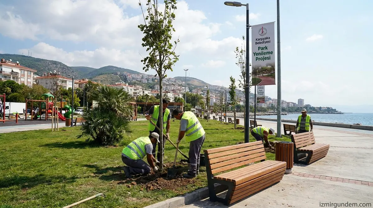 Karşıyaka’da Yeşil Hamle: 31 Park Baştan Aşağı...