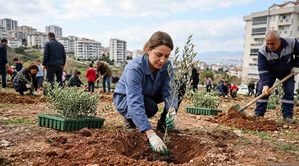 Karşıyaka’da Üretim Seferberliği: 5 Bin 475 Fide Toprakla Buluşuyor