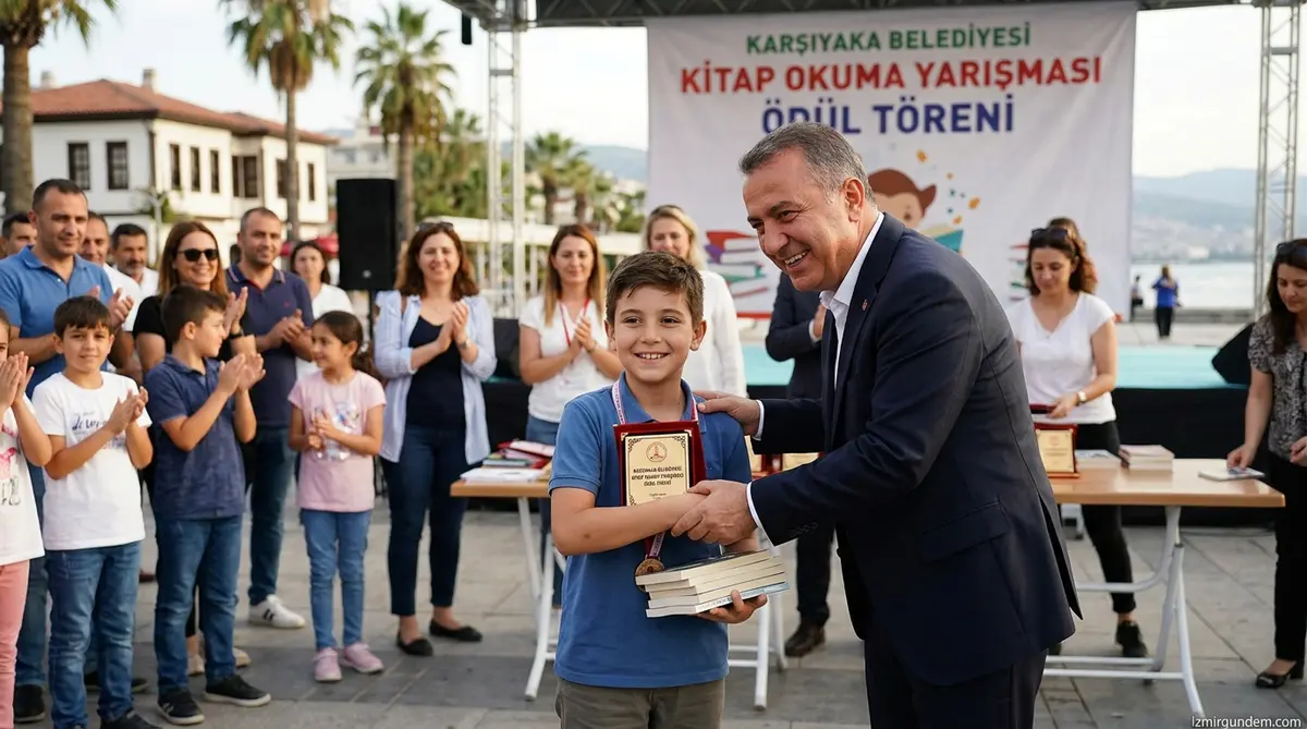 Karşıyaka’nın Kitap Şampiyonları Belli Oldu: Ali Can 123 Kitapla Zirvede