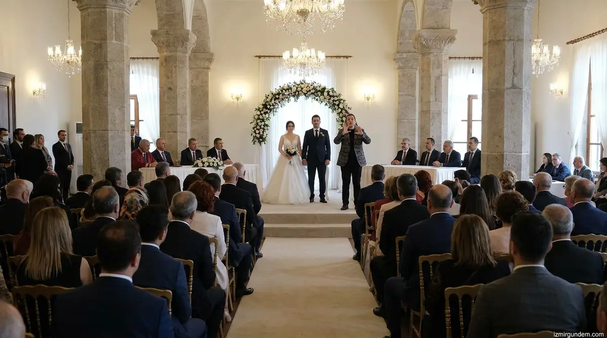 Kiraz'da Sessiz Nikah: Ayşe ve Yasin İşaret Diliyle Evet Dedi