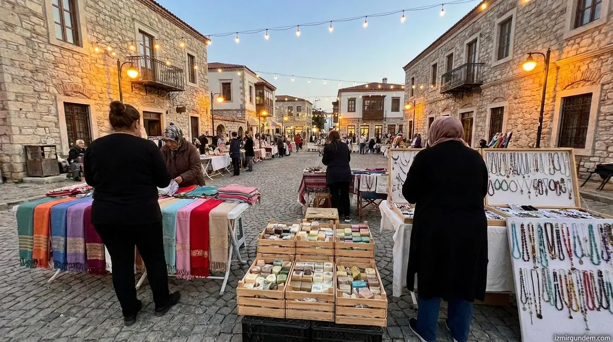 Konak Karantina Meydanı’nda 150 Kadın Üretici Tezgah Açtı