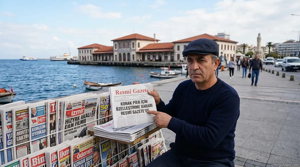 Konak Pier İçin Özelleştirme Kararı Resmi Gazete'de