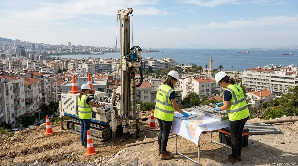 Konak ve Bayraklı'da 4 Bin Hektarlık Zemin Etüdü