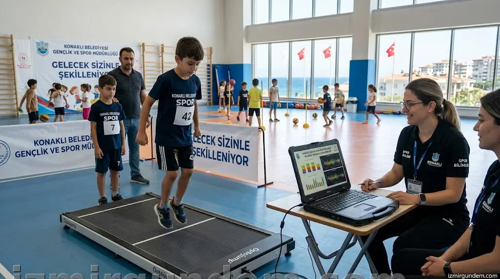 Konaklı Çocukların Spor Geleceği Bilimsel Verilerle Şekilleniyor