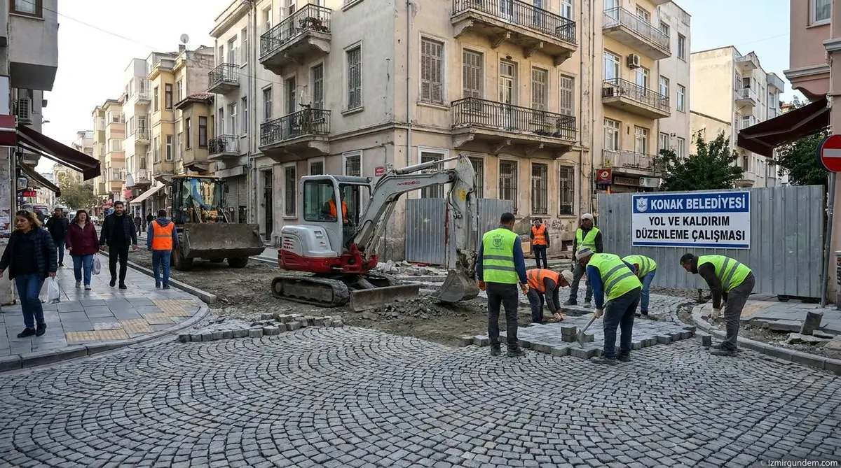 Konak'ta 5 Mahalle ve 24 Sokak Sil Baştan Yenileniyor