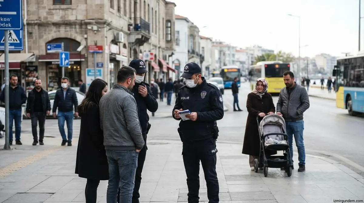 Konak'ta Bebekli Aileyi Taciz Eden 2 Kişiye Ağır Para Cezası