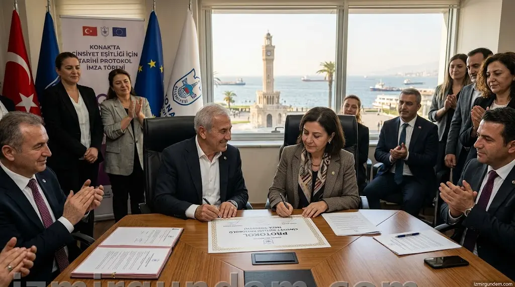 Konak’ta Cinsiyet Eşitliği İçin Tarihi Protokol