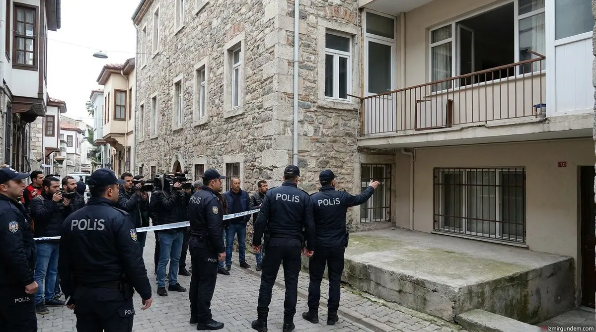 Konak'ta Firari Hükümlü Operasyonu: 4 Metreden Atladı
